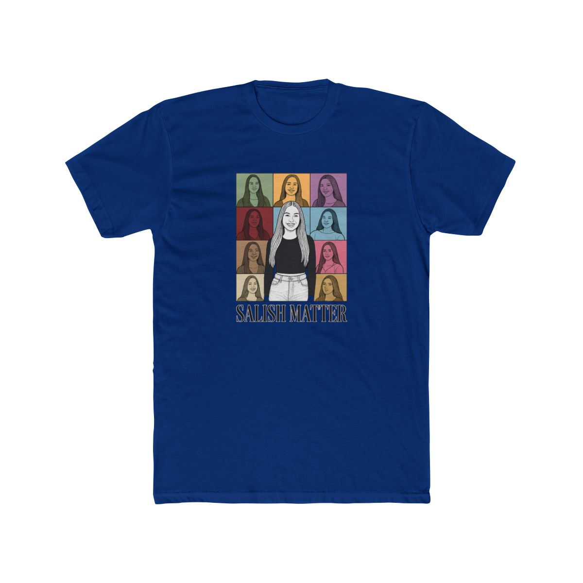 Salish Matter Pop Art Collage T Shirt