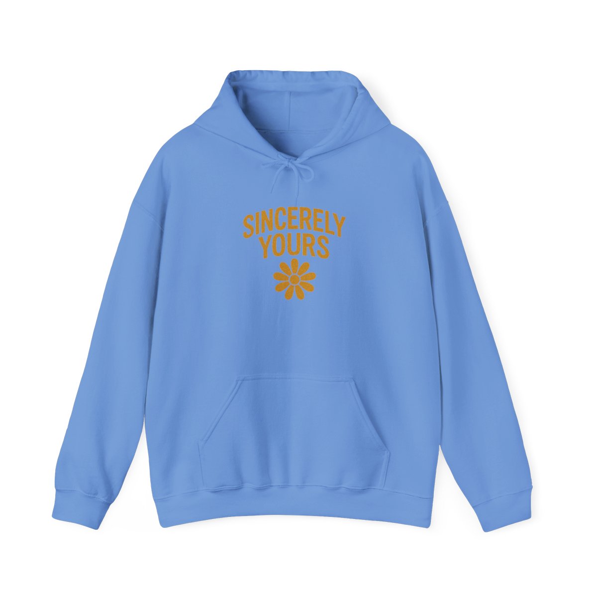 Salish Matter Sincerely Yours Bold Yellow Hoodie - Indie Artist Gift - alternate angle 4, merchandise