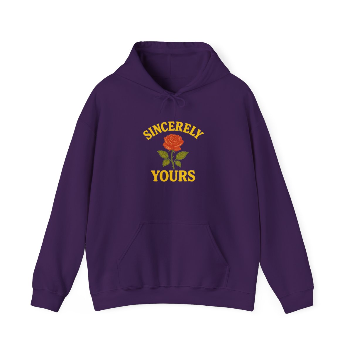 Salish Matter Sincerely Yours Punny Yellow Hoodie
