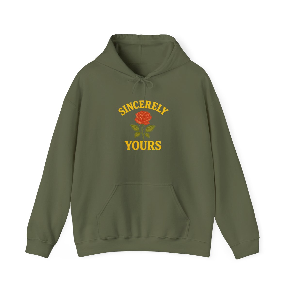 Salish Matter Sincerely Yours Punny Yellow Hoodie - alternate angle 5, merchandise
