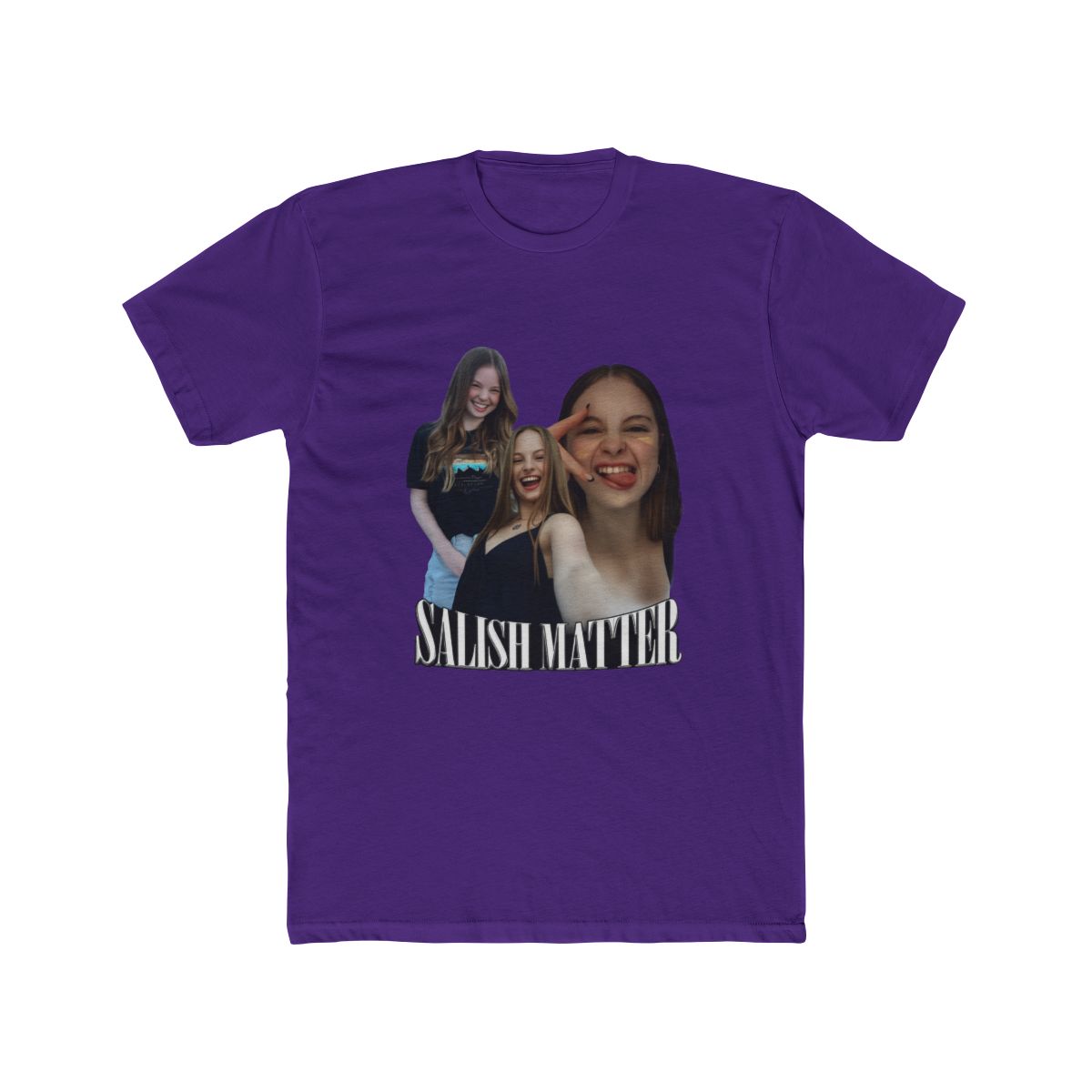 Salish Matter Retro Style Tee T-Shirt - alternate angle 4, merchandise