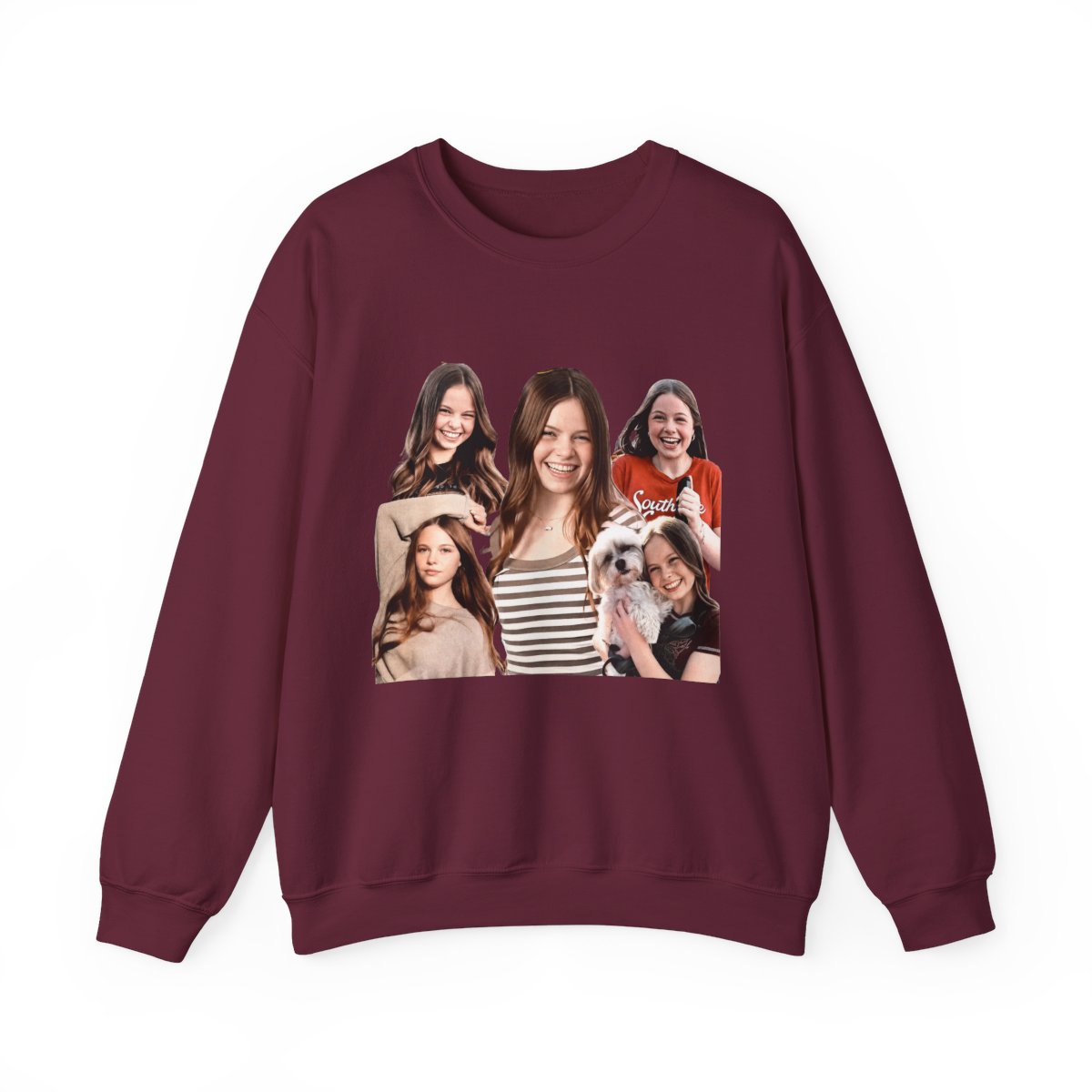 Dark grey Sweatshirts with a pink and silver gradient graphic that reads "SALISH Matter". The graphic includes multiple images of a person. The shirt has short sleeves and a crew neck - Official Sweatshirts merchandise