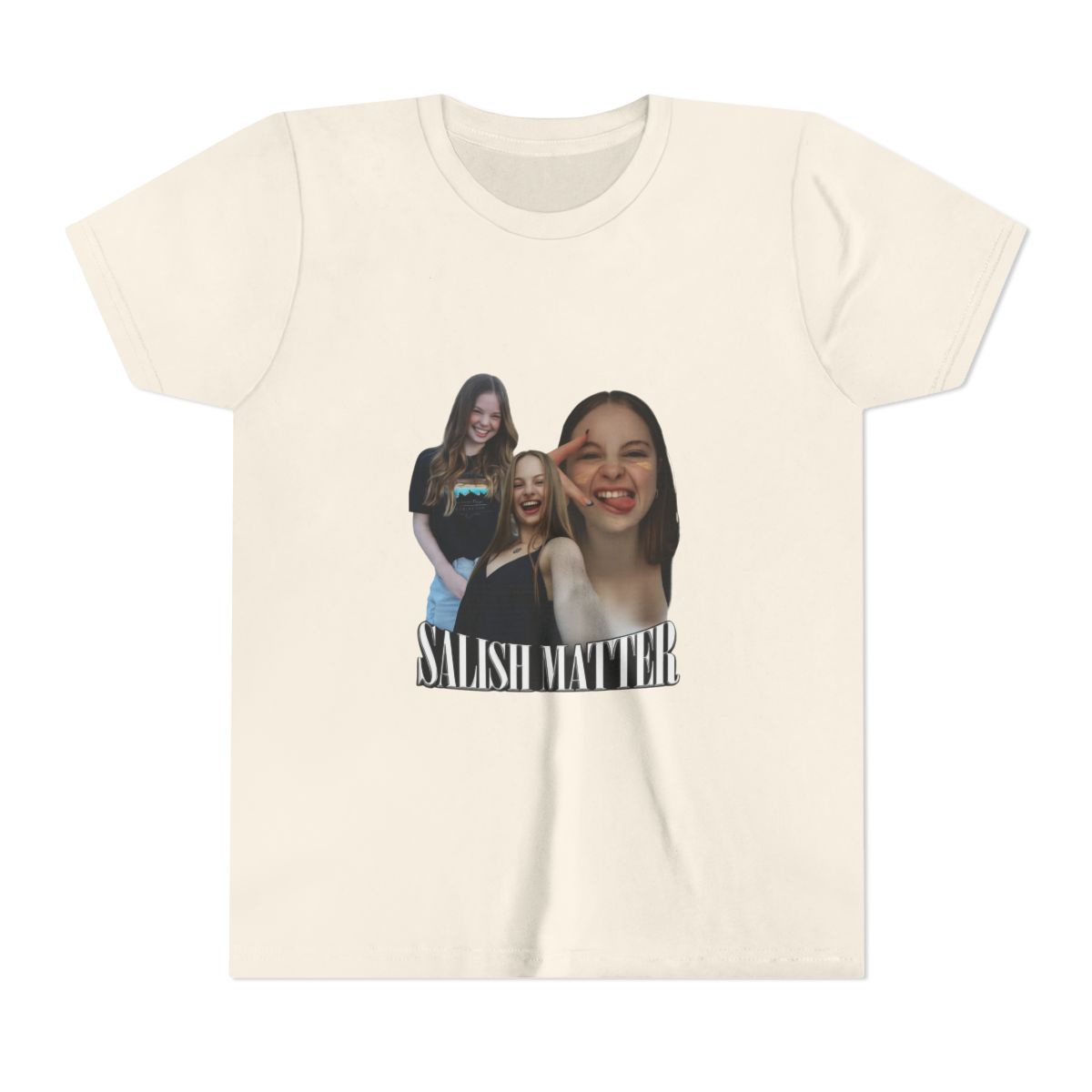 Salish Matter Retro Style Tee Kids T-Shirt - alternate angle 4, merchandise