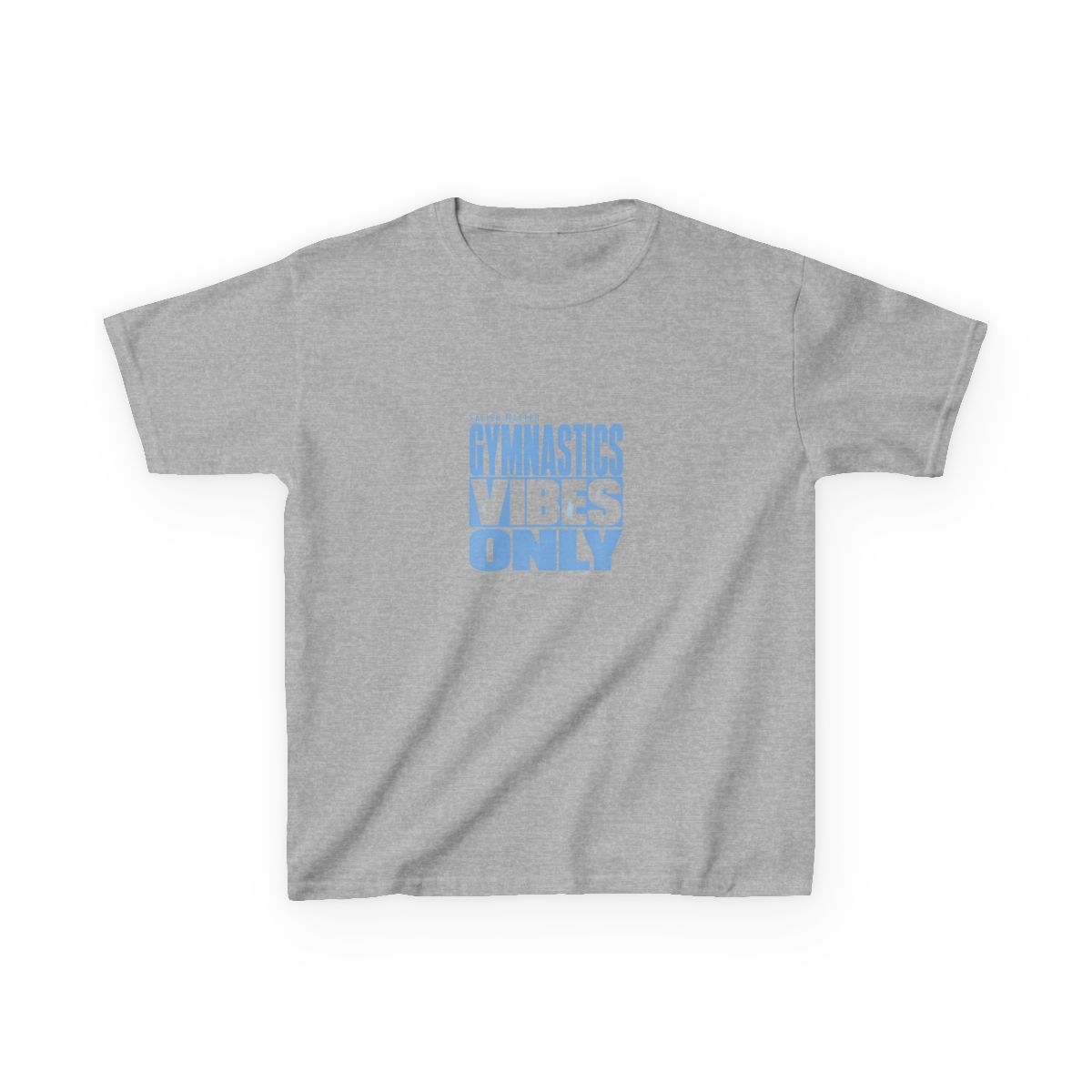 Salish Matter "Gymnastics Vibes Only" Unisex Kids Tee - alternate angle 3, merchandise
