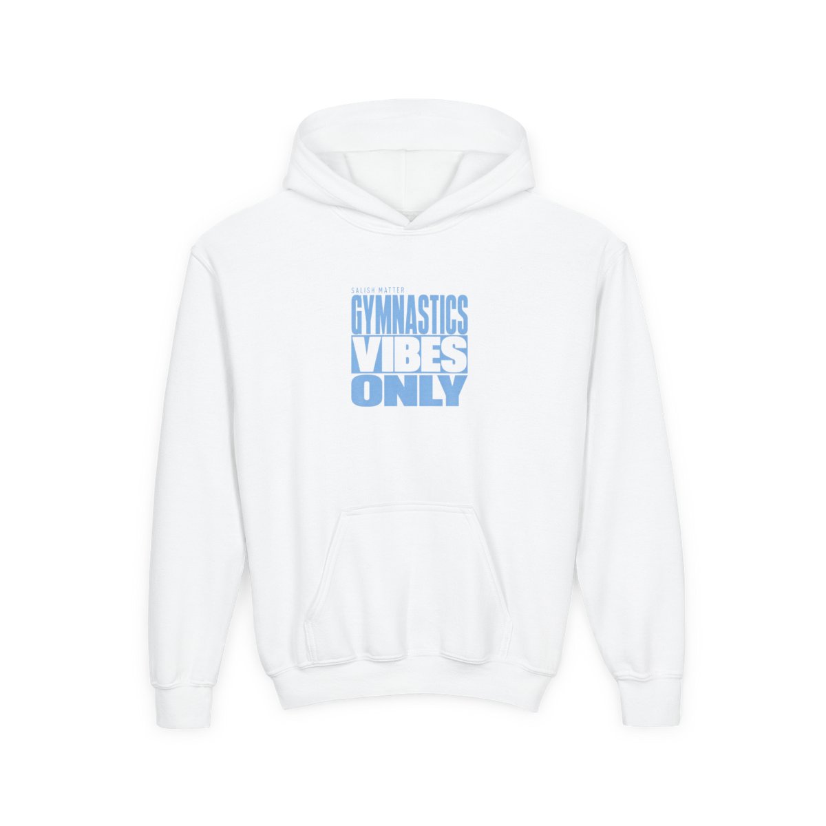 Salish Matter "Gymnastics Vibes Only" Kids Hoodie - alternate angle 2, merchandise