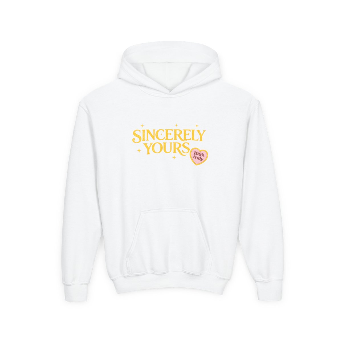 Sincerely Yours Heart Edition Hoodie | Salish Matter | SIncerely Yours - Official Hoodies merchandise