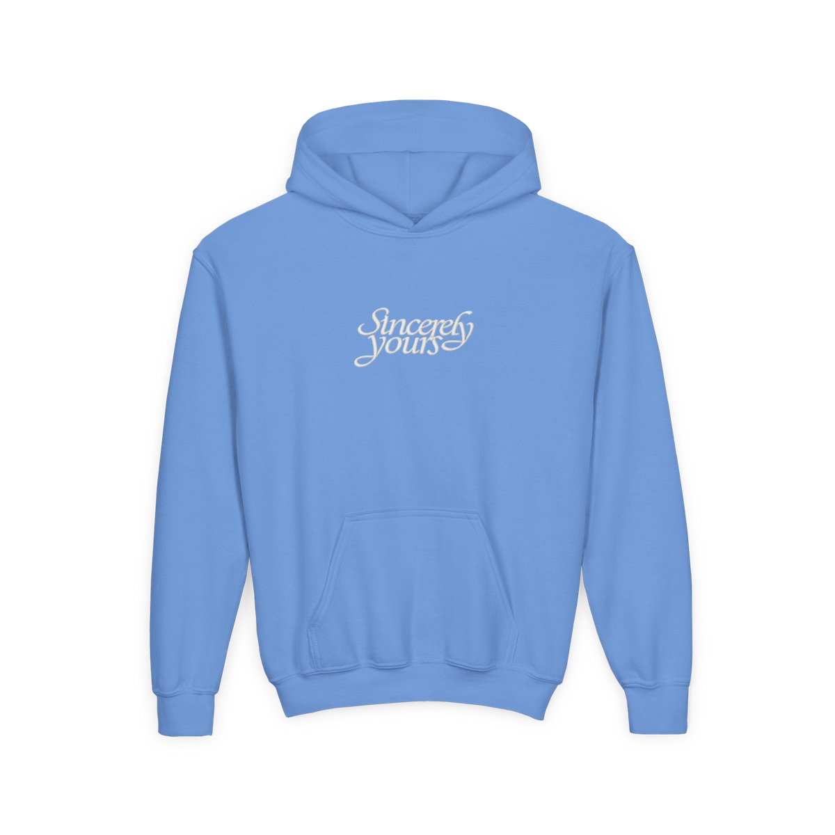 Sincerely Yours Cursive White Design | Salish Matter | SIncerely Yours - alternate angle 4, merchandise