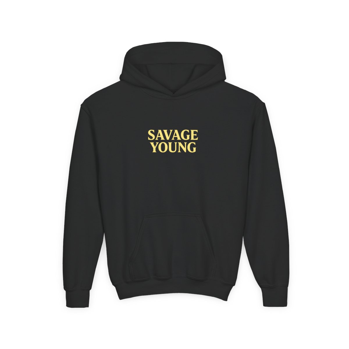 Sincerely Yours Embroidered | Pale Yellow Hoodie, Cozy Kids Hoodie, Casual Gift
